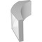 Ekena Millwork 5 1/2-in. W x 10-in. D x 18-in. H Thorton Architectural Grade PVC Knee Brace BRCP055X10X18THR - alternate 2